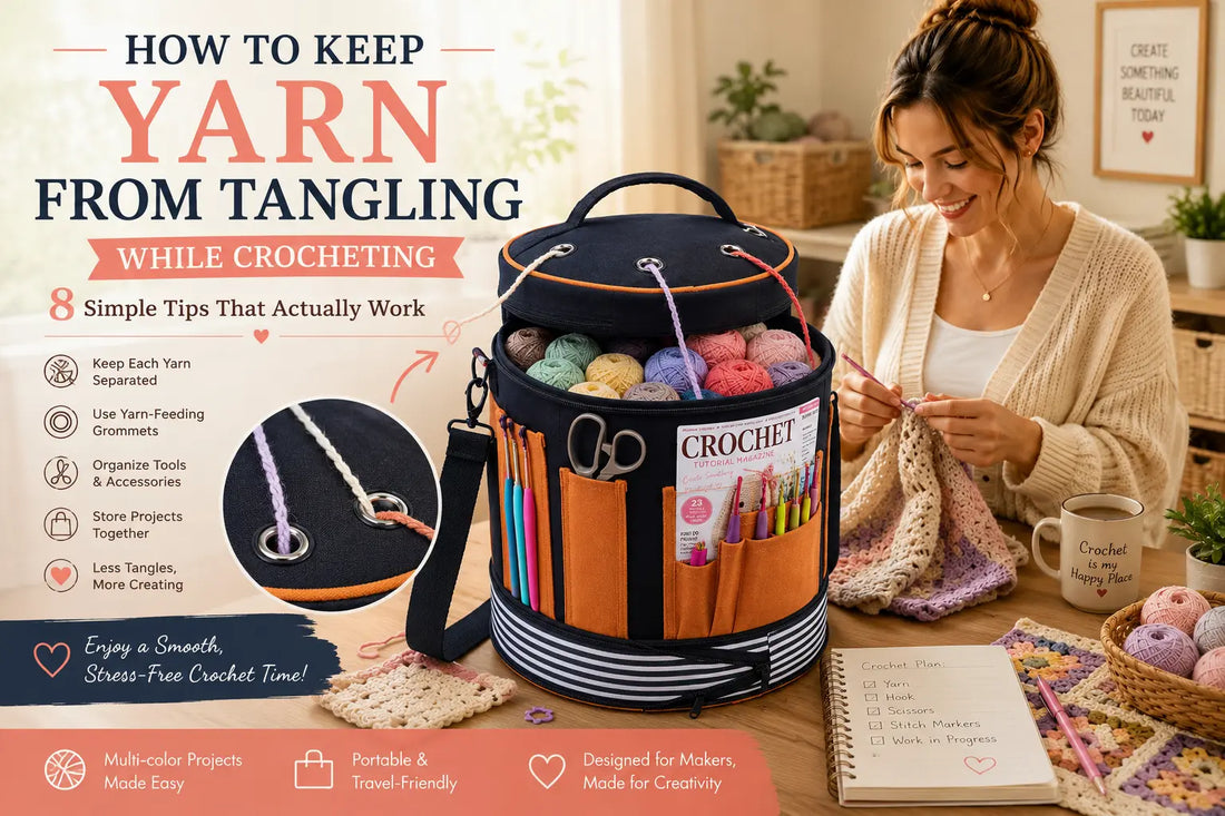 How to Keep Yarn from Tangling While Crocheting: 8 Simple Tips
