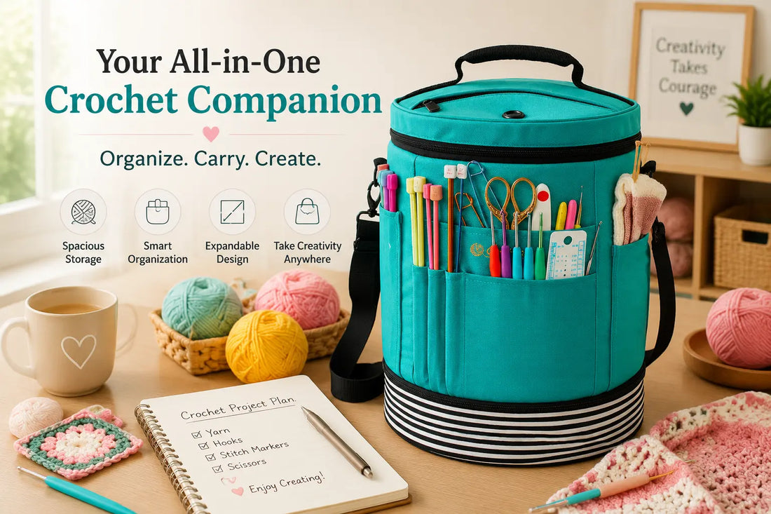 How to Organize Yarn for Crochet Projects: A Complete Guide to Keeping Yarn, Tools, and Projects Tidy