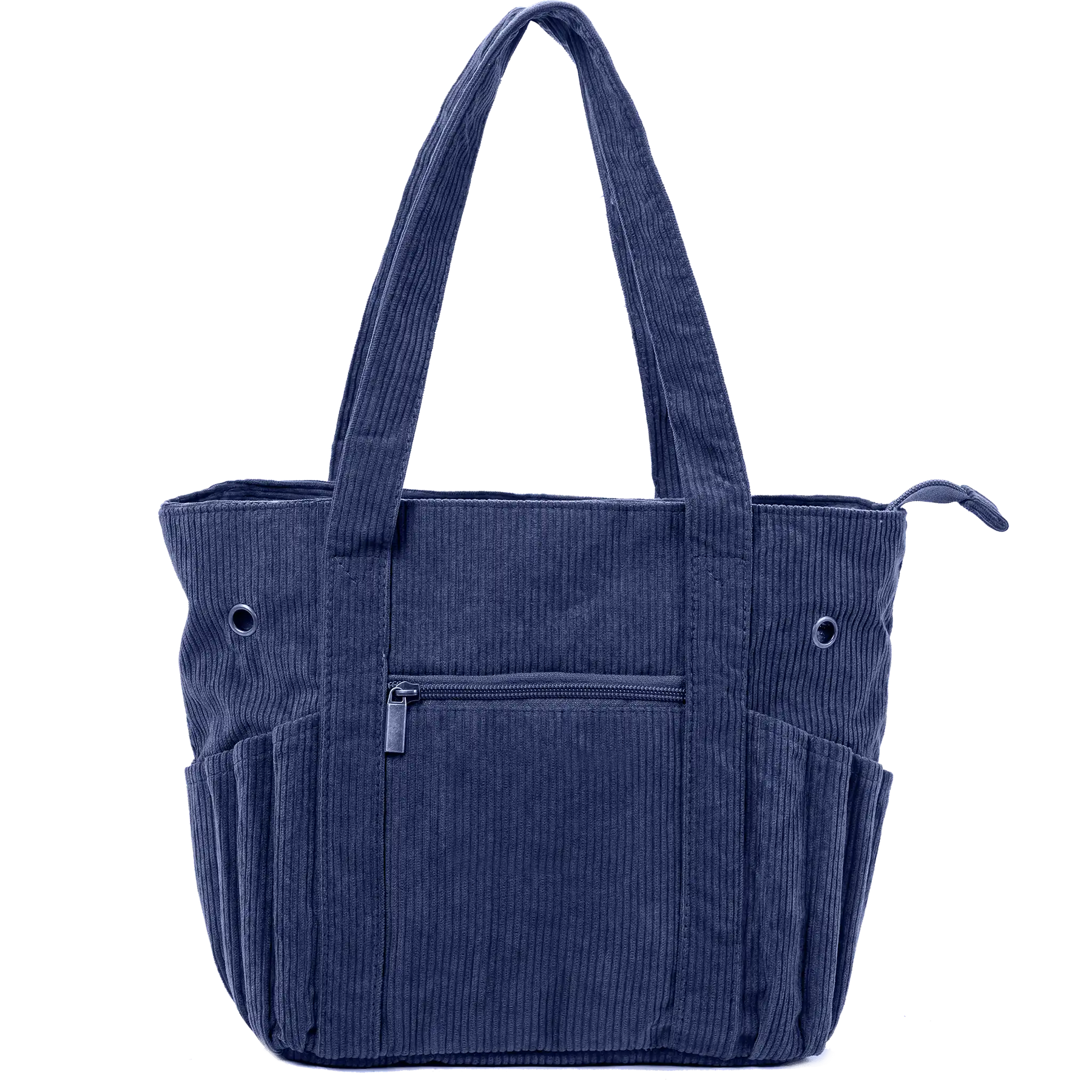 Personalized Crochet Project Tote Midnight Blue