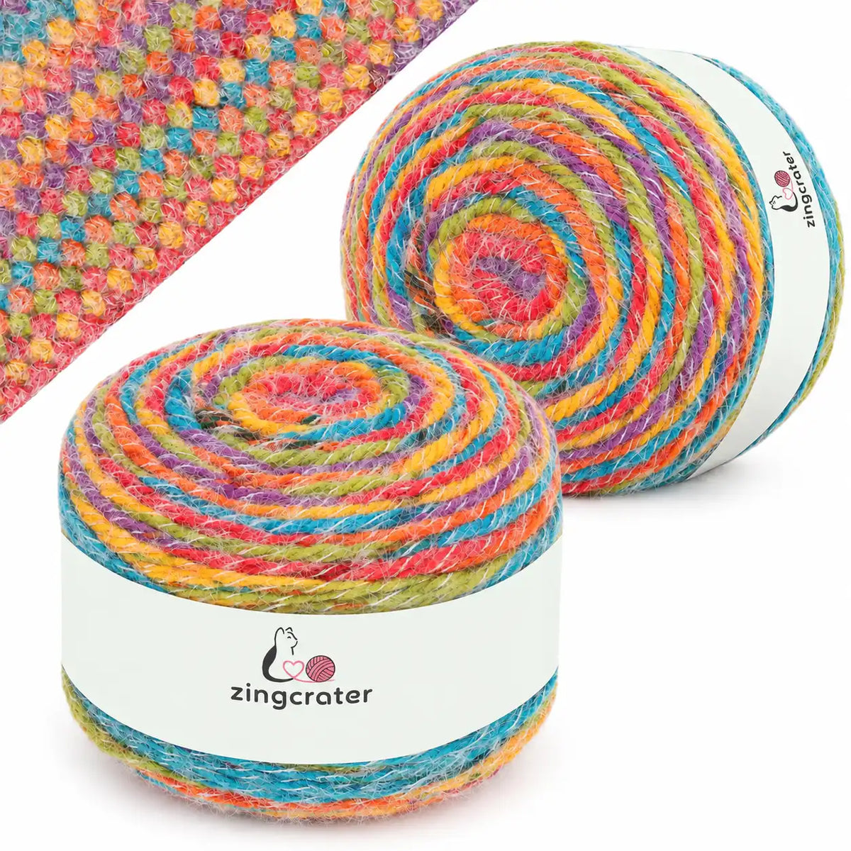 Gradient Cake Yarn for Crochet & Knitting – 190g