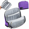 Upright Crochet Hook Organizer Case with 26 Slots