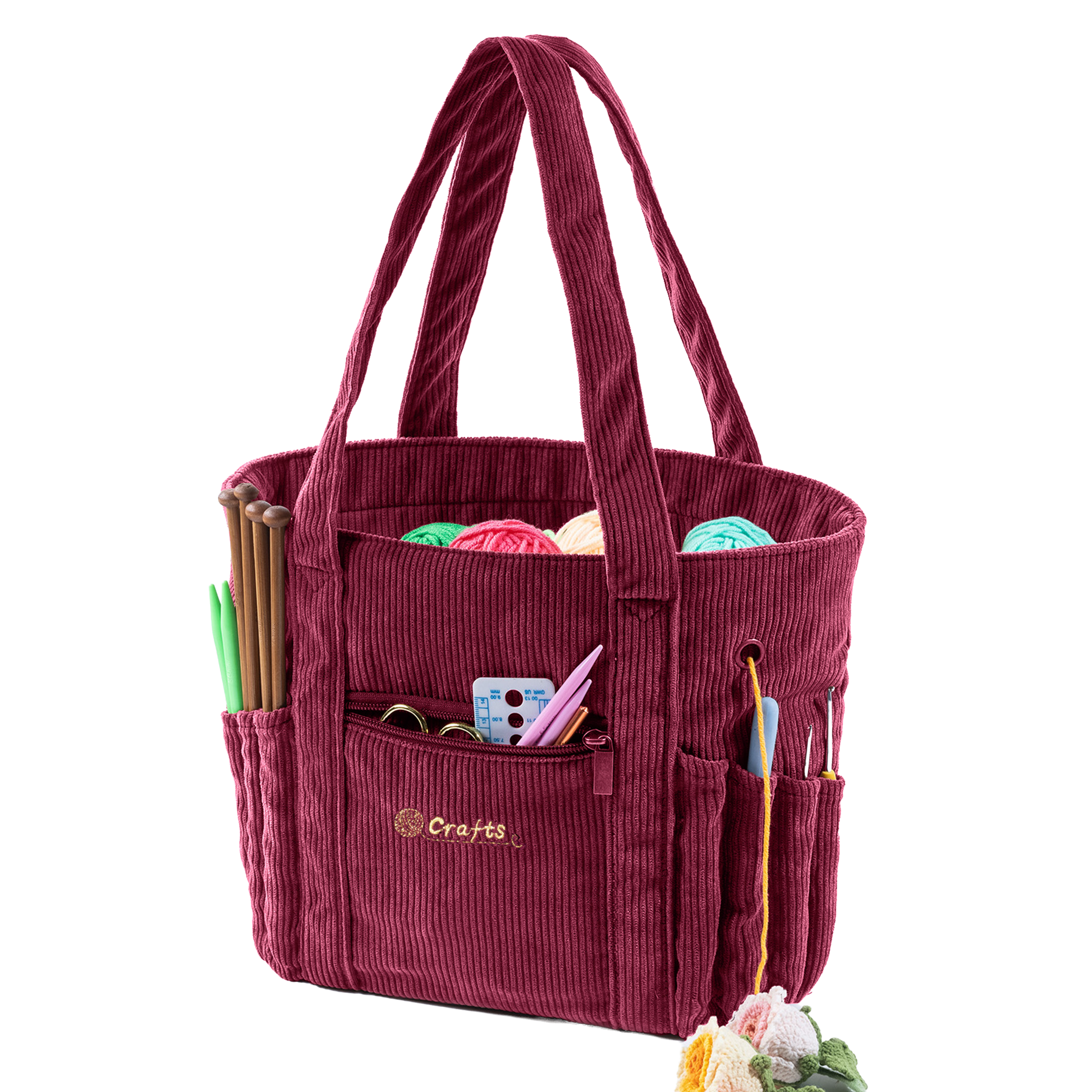 Personalized Crochet Bag and Tote