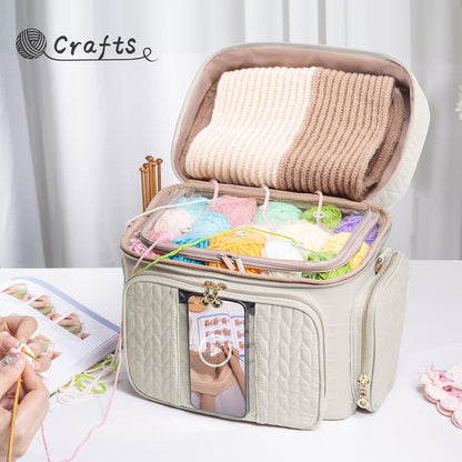 MYBAGZING Yarn/Crochet Bag Organizer