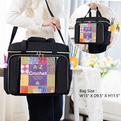 MYBAGZING Yarn/Crochet Bag Organizer