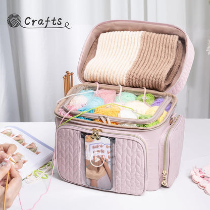 MYBAGZING Yarn/Crochet Bag Organizer