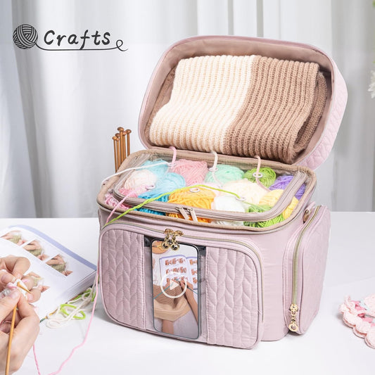 MYBAGZING Yarn/Crochet Bag Organizer