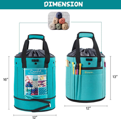 Expandable Crochet Bag Organizer