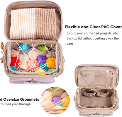 MYBAGZING Yarn/Crochet Bag Organizer