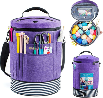 Expandable Crochet Bag Organizer