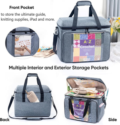 MYBAGZING Yarn/Crochet Bag Organizer