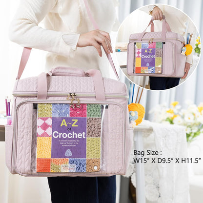 MYBAGZING Yarn/Crochet Bag Organizer