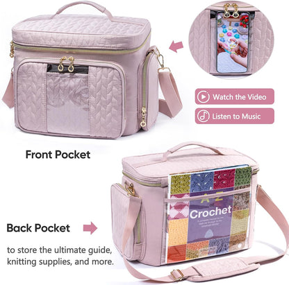 MYBAGZING Yarn/Crochet Bag Organizer