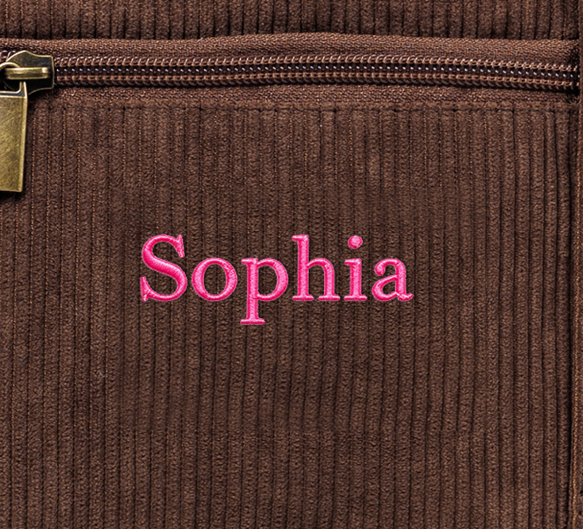 Style 9 modern name custom embroidery preview