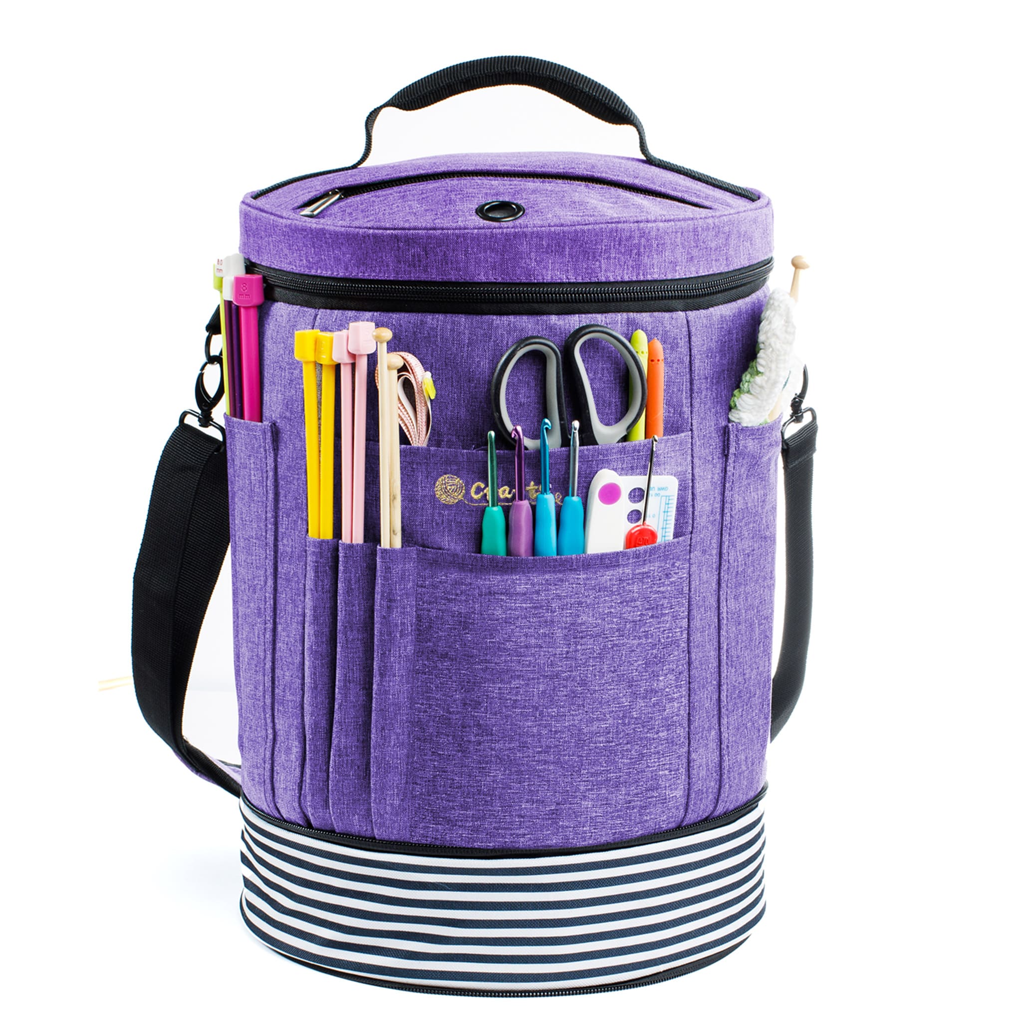 ZINGCRATER Crochet Bag Purple
