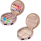 Embroidery supplies organizer with 8 storage pockets