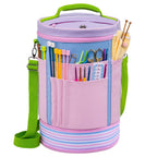 ZINGCRATER Expandable Yarn Storage Bag Cotton Candy Front