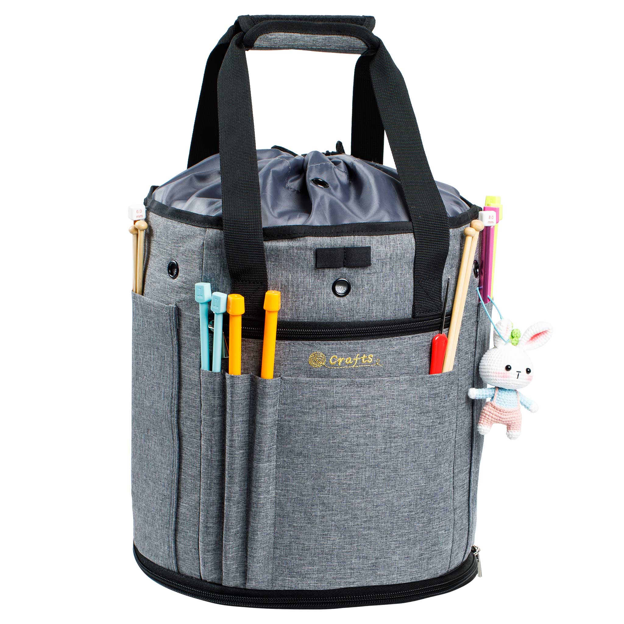 ZINGCRATER Expandable Yarn Storage Bag View1