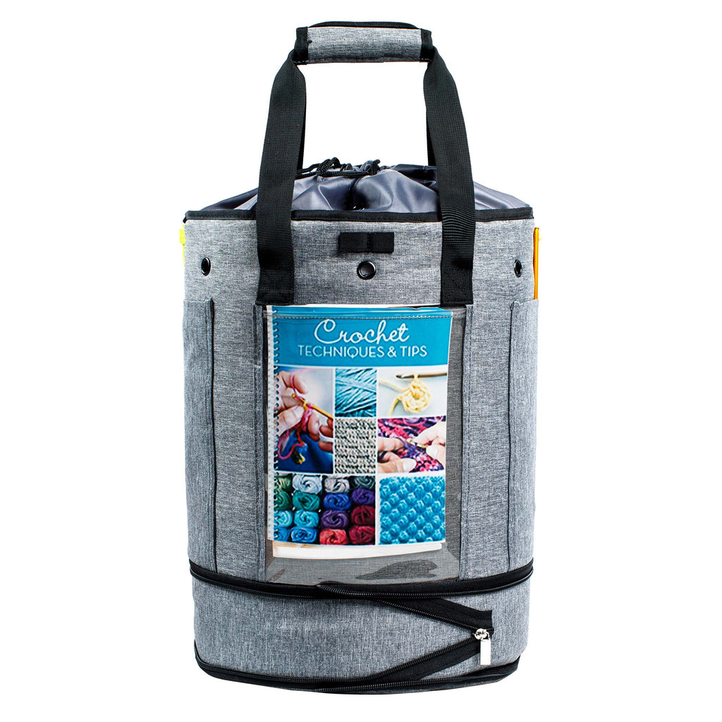 ZINGCRATER Expandable Yarn Storage Bag View2