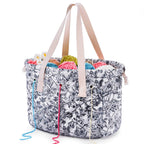 ZINGCRATER Floral Crochet Project Bag Set View1