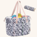 ZINGCRATER Floral Crochet Project Bag Set