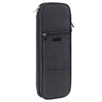 ZINGCRATER Knitting Needle Organizer Case Black Front View