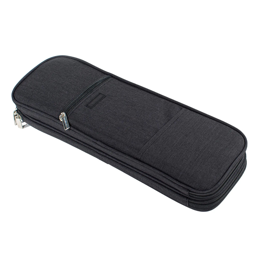 ZINGCRATER Knitting Needle Organizer Case Black Side View