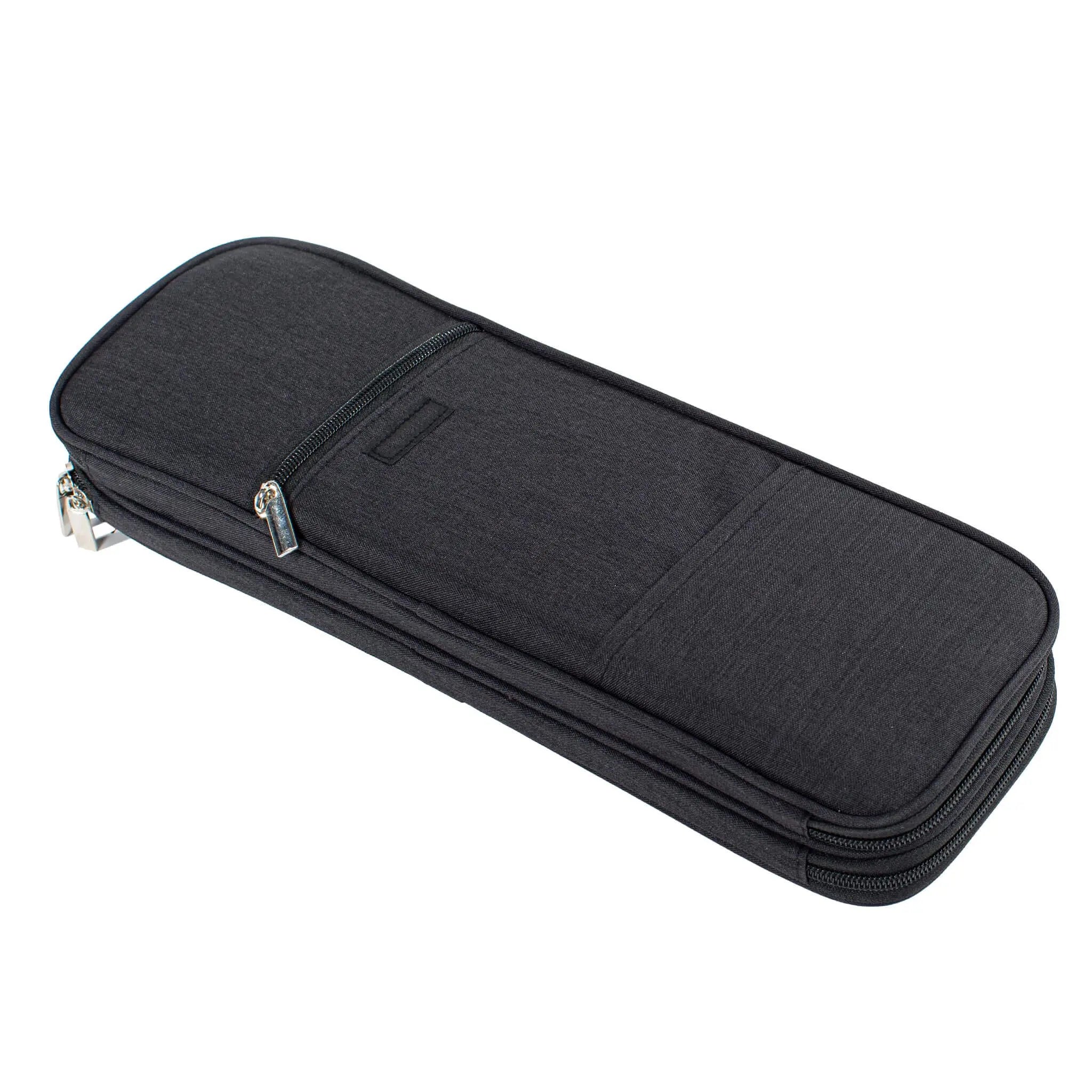 ZINGCRATER Knitting Needle Organizer Case Black Side View