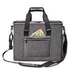ZINGCRATER Large Yarn Project Organizer Bag Back