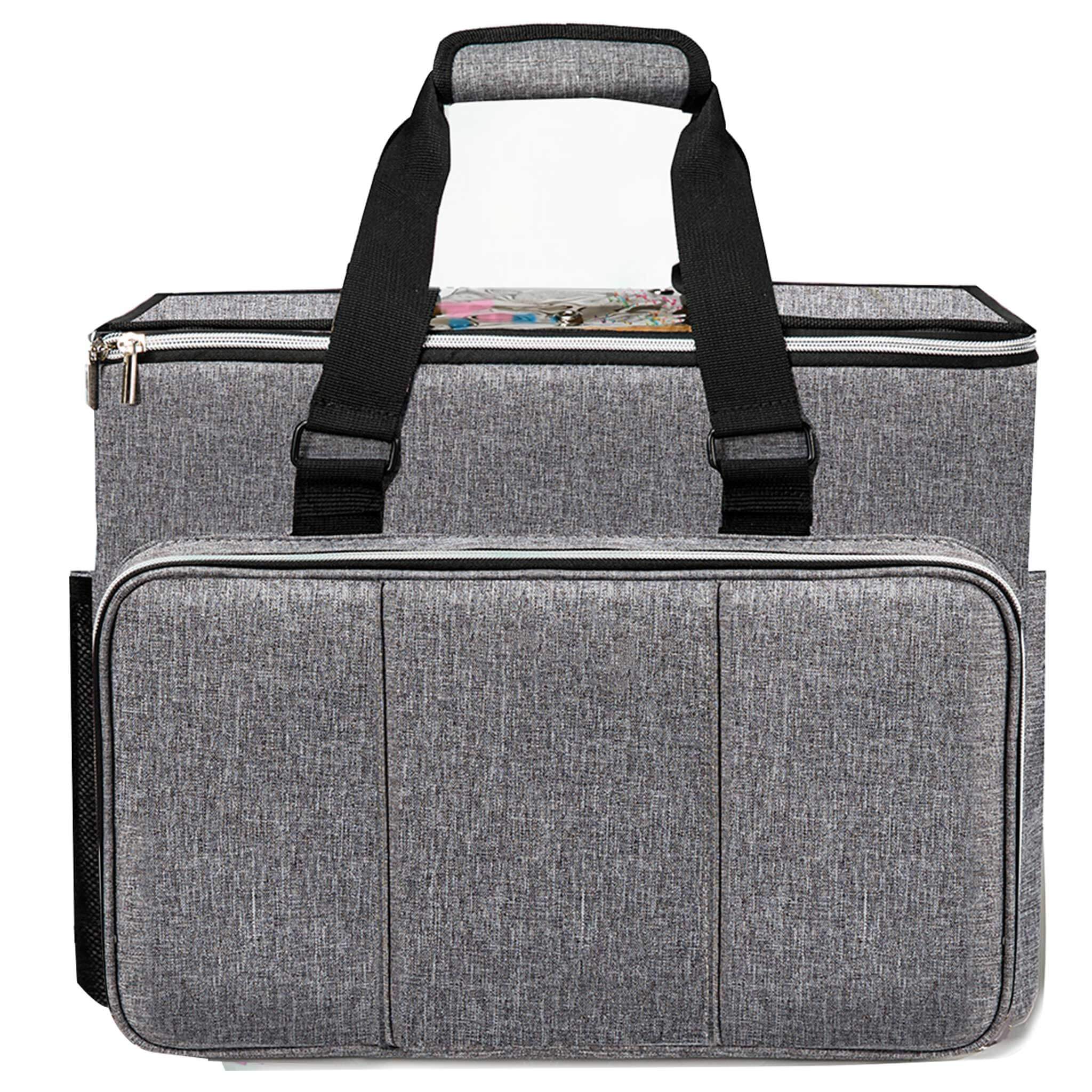 ZINGCRATER Large Yarn Project Organizer Bag Front