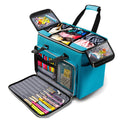 ZINGCRATER Large Yarn Project Organizer Bag Lagoon Blue