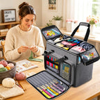 ZINGCRATER Large Yarn Project Organizer Bag Usecase
