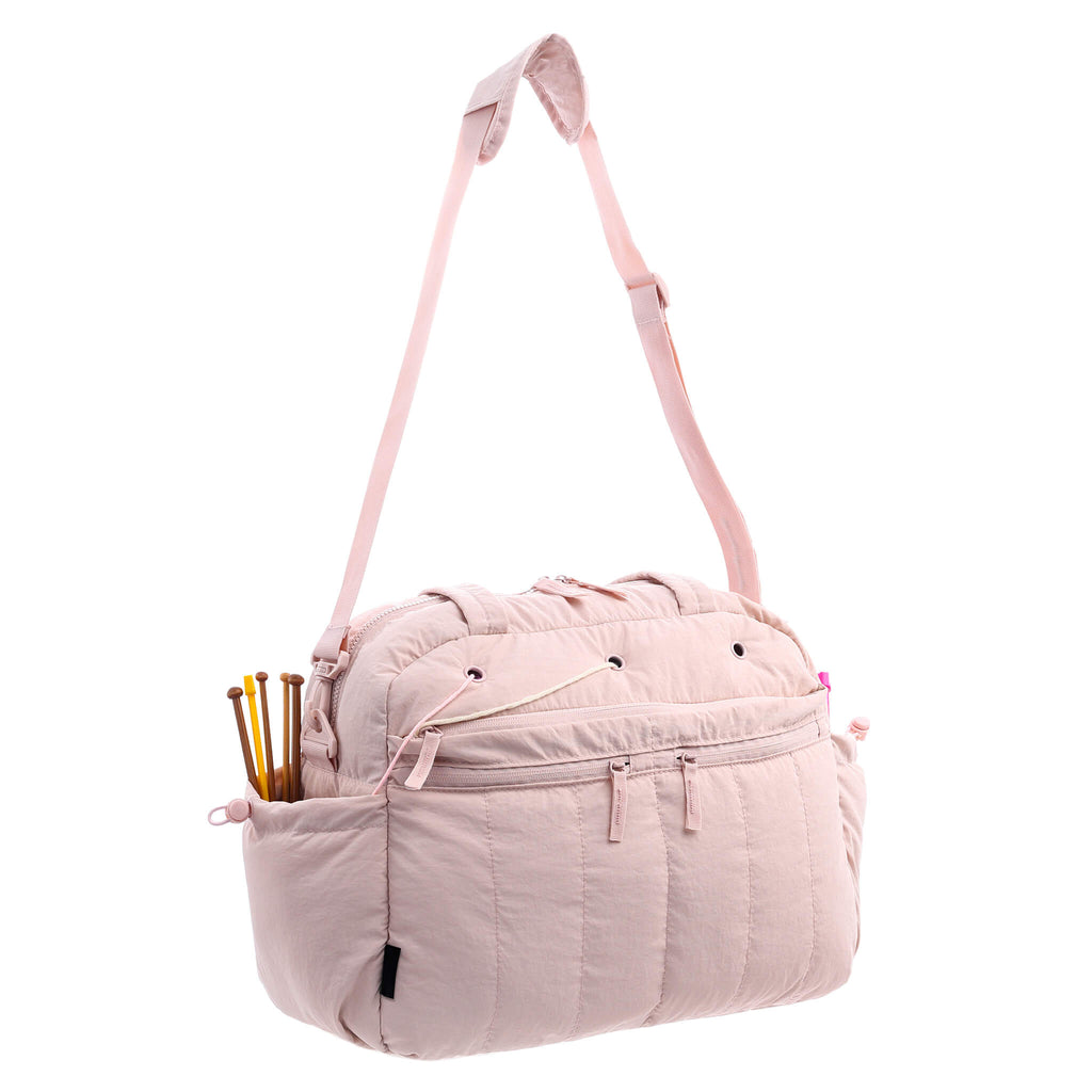 ZINGCRATER Quilted Crochet Tote Bag View1