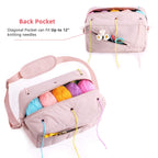 ZINGCRATER Taslon Crochet Project Bag Close-up