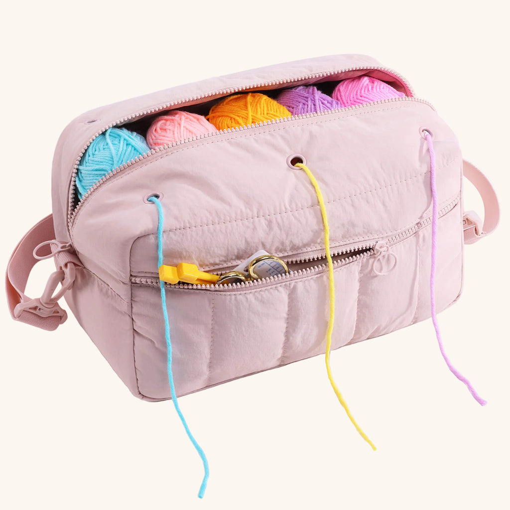 ZINGCRATER Taslon Crochet Project Bag