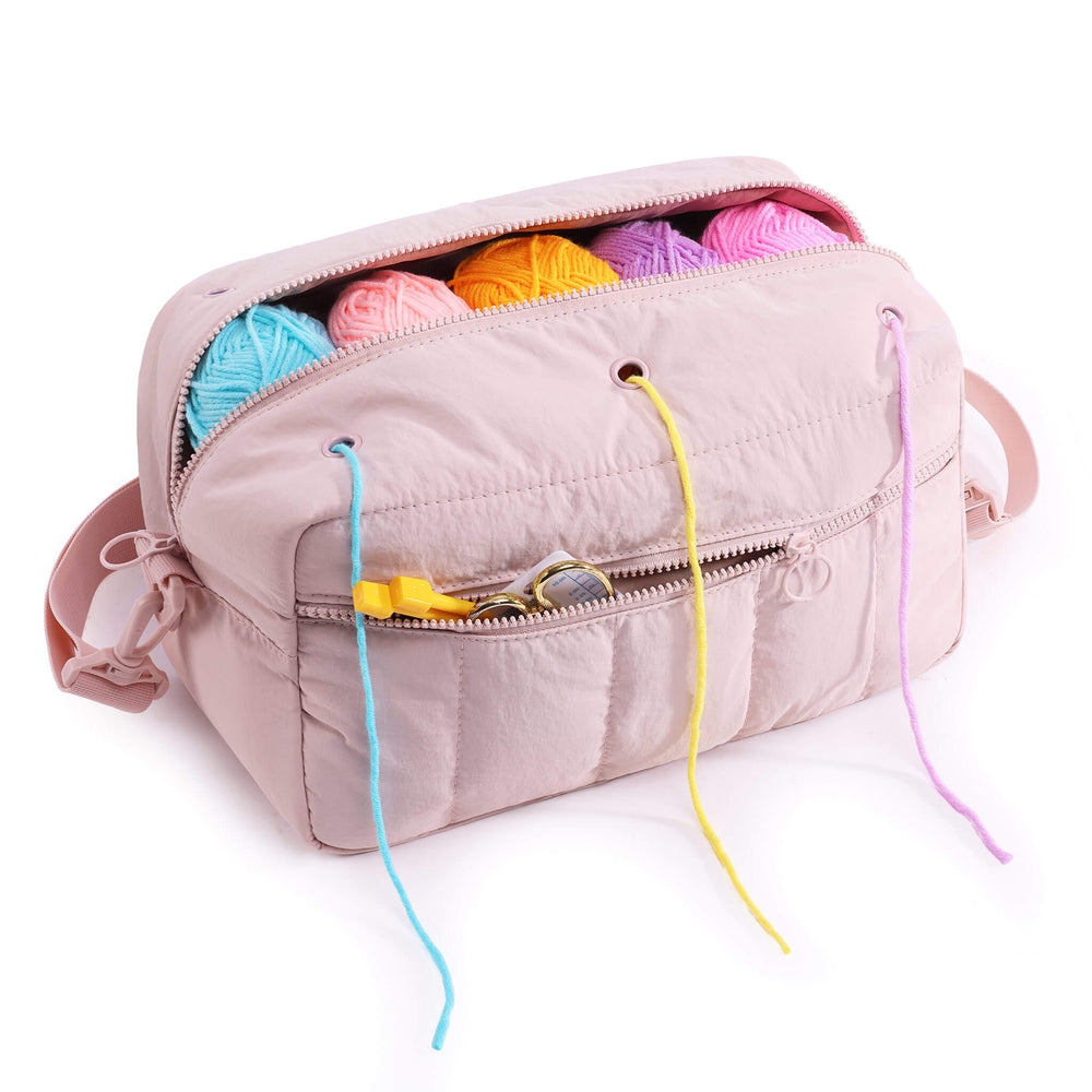 ZINGCRATER Taslon Crochet Project Bag