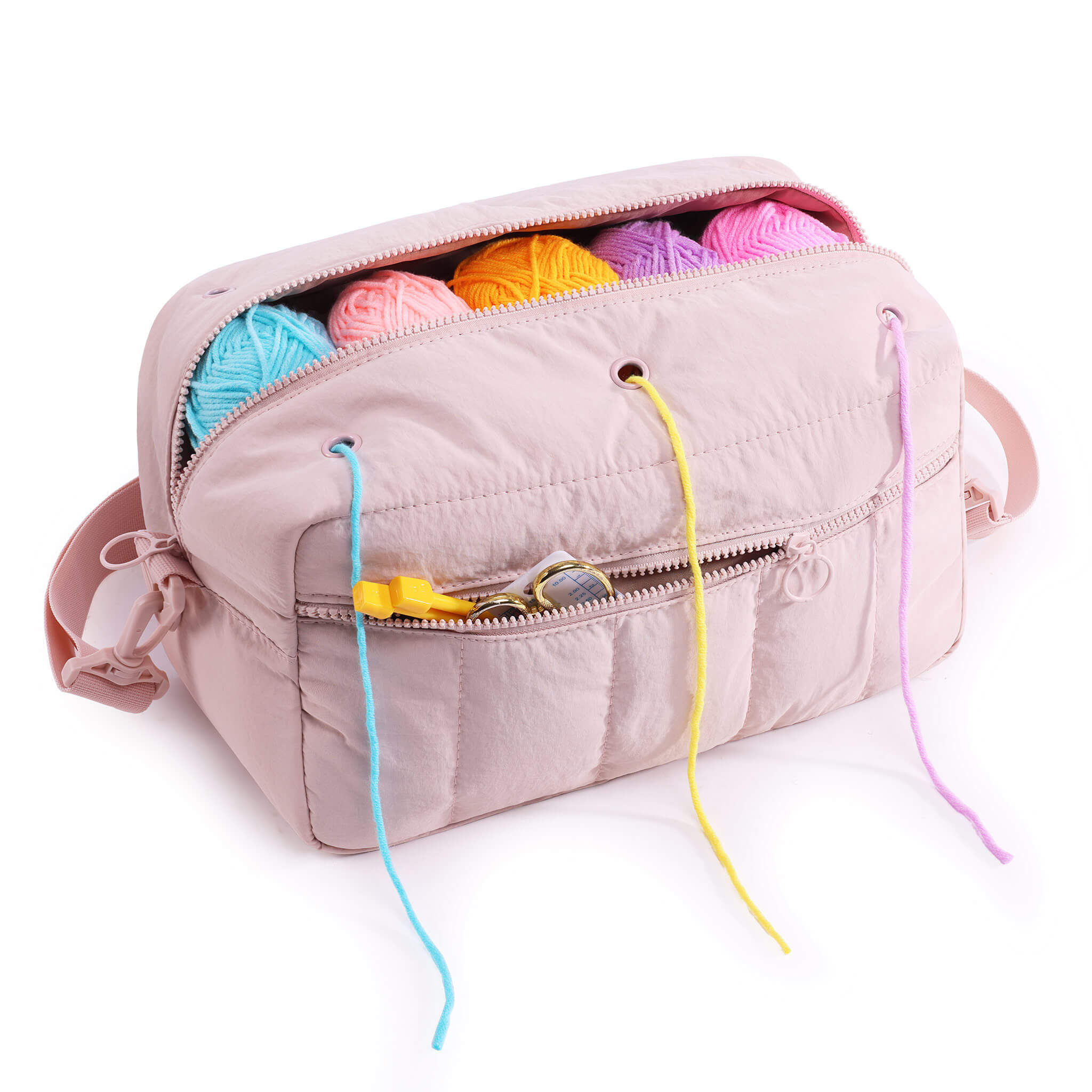 ZINGCRATER Taslon Crochet Project Bag